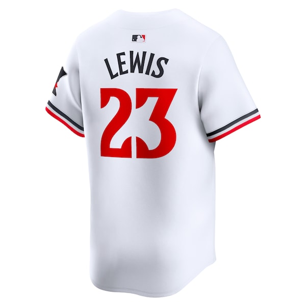 Royce Lewis Minnesota Twins Nike Home Limited Player Jersey - White - Image 3
