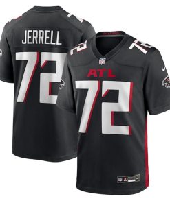 Michael Jerrell Atlanta Falcons Nike Team Game Jersey -  Black