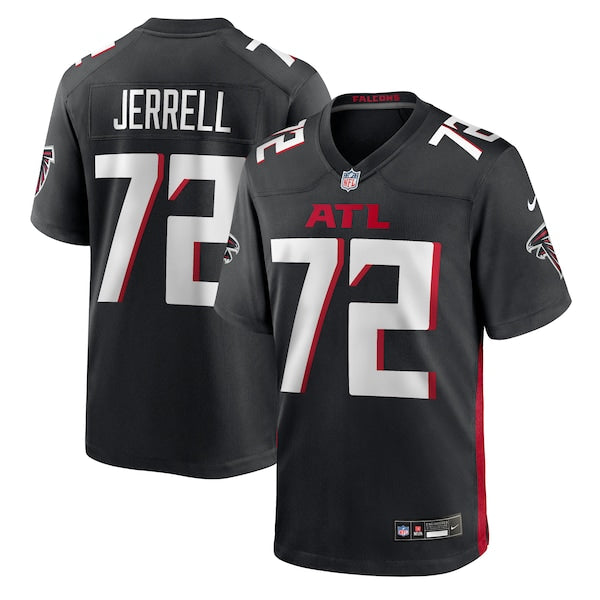 Michael Jerrell Atlanta Falcons Nike Team Game Jersey - Black