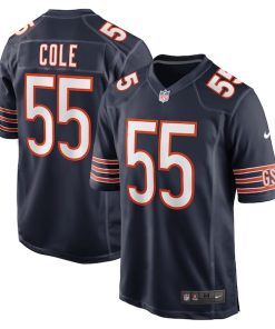 Dylan Cole Chicago Bears Nike Game Jersey - Navy
