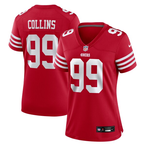 Maliek Collins San Francisco 49ers Nike Women's Game Jersey - Scarlet - Image 2