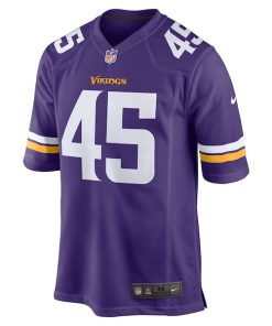 Alternative view of Max Tooley Minnesota Vikings Nike Team Game Jersey -  Purple