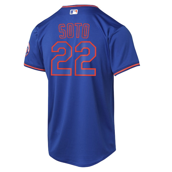 Juan Soto New York Mets Nike Preschool Alternate 2 Limited Jersey?ยจC Royal/White - Image 5