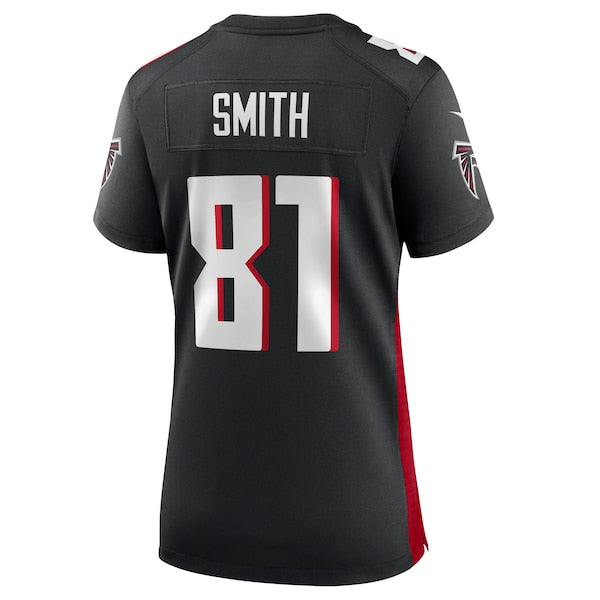 Jonnu Smith Atlanta Falcons Nike Women's Game Player Jersey - Black - Image 3