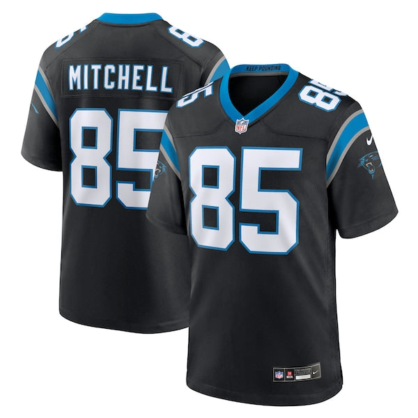 James Mitchell Carolina Panthers Nike Team Game Jersey - Black