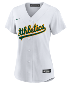Alternative view of Jeff McNeil Athletics Nike Women's Home Replica Jersey - White