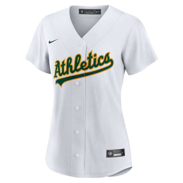 Jeff McNeil Athletics Nike Women's Home Replica Jersey - White - Image 2