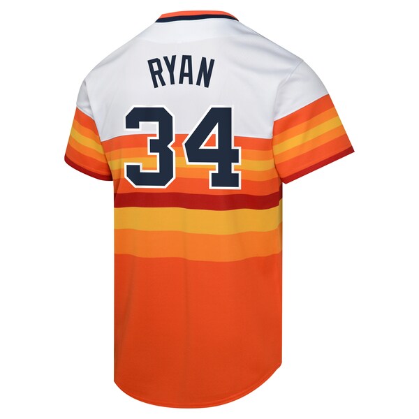 Nolan Ryan Houston Astros Nike Youth Cooperstown Collection Limited Player Jersey - White - Image 3