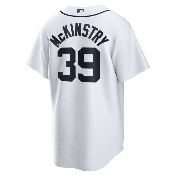 Zach McKinstry Detroit Tigers Nike Home Replica Jersey - White - Image 3