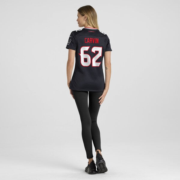 Jerome Carvin Houston Texans Nike Women's Team Game Jersey - Navy - Image 5