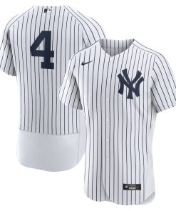 Lou Gehrig New York Yankees Nike Home Authentic Retired Player Jersey - White