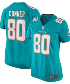 Tanner Conner Miami Dolphins Nike Women's Home Game Player Jersey - Aqua