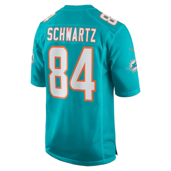 Anthony Schwartz Miami Dolphins Nike Team Game Jersey - Aqua - Image 3