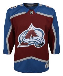 Alternative view of Colorado Avalanche Youth Home Premier Jersey - Burgundy