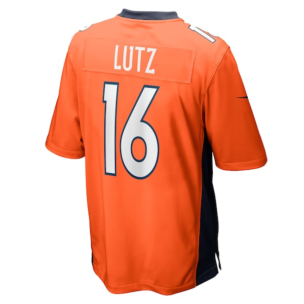 Wil Lutz Denver Broncos Nike Game Jersey - Orange - Image 3