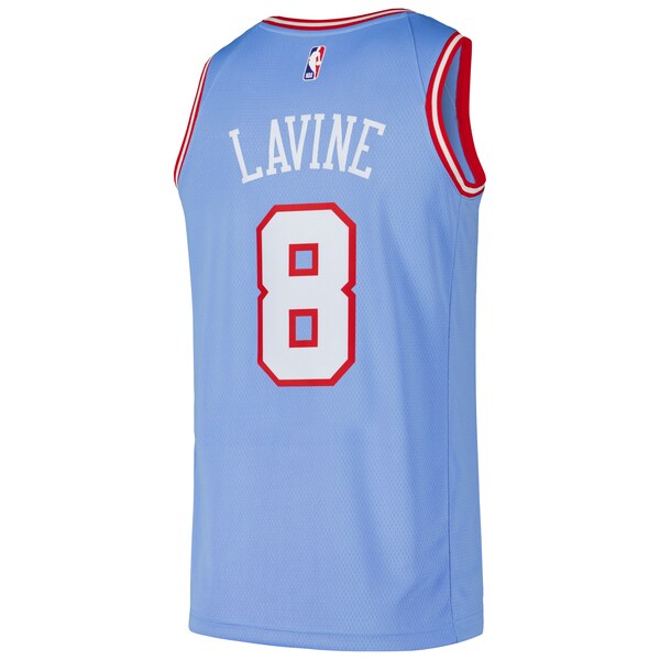 Zach LaVine Chicago Bulls Nike Swingman Player Jersey - City Edition - Blue - Image 6
