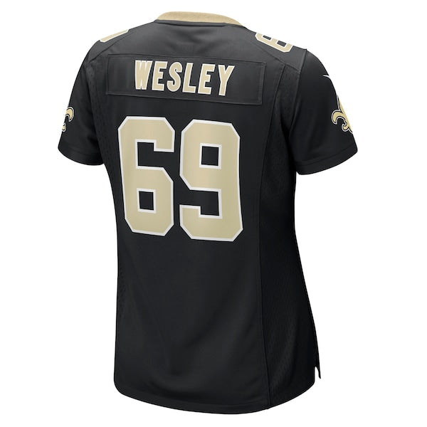 Barry Wesley New Orleans Saints Nike Women's Team Game Jersey - Black - Image 3