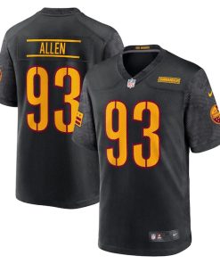 Jonathan Allen Washington Commanders Nike Alternate Game Player Jersey - Black/Burgundy/White