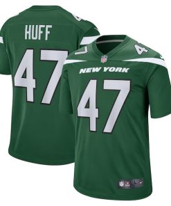 Bryce Huff New York Jets Nike Game Jersey - Gotham Green