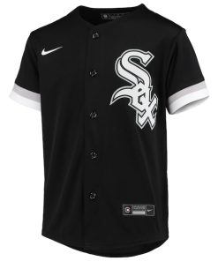 Alternative view of Chicago White Sox Nike Youth Alternate Replica Team Jersey - Black
