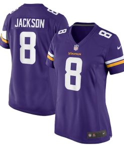 Trishton Jackson Minnesota Vikings Nike Women's  Game Jersey -  Purple