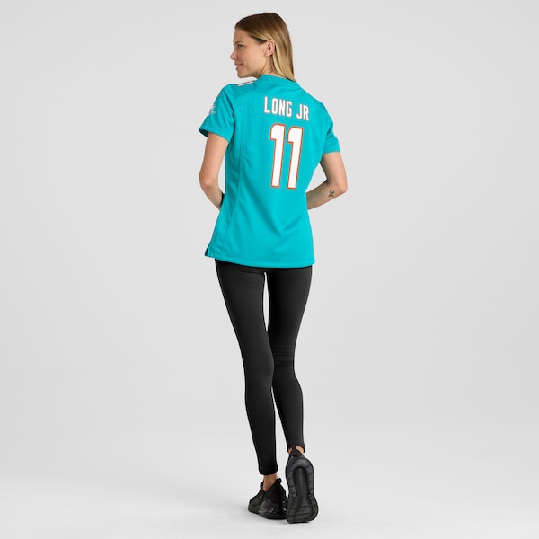 David Long Jr. Miami Dolphins Nike Women's Game Jersey - Aqua - Image 5