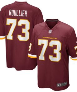 Chase Roullier Washington Football Team Nike Game Player Jersey - Burgundy