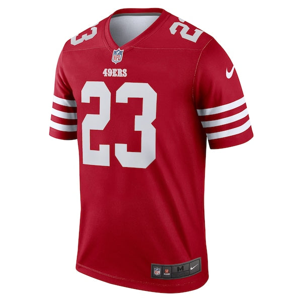 Christian McCaffrey San Francisco 49ers Nike Legend Jersey - Scarlet - Image 2