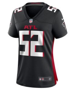 Alternative view of Milo Eifler Atlanta Falcons Nike Women's  Game Jersey -  Black