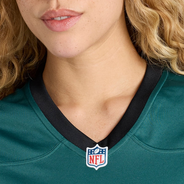 Jalen Hurts Philadelphia Eagles Nike Women's Super Bowl LIX Game Player Jersey - Midnight Green - Image 6