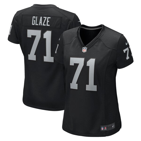 DJ Glaze Las Vegas Raiders Nike Women's Game Jersey - Black - Image 2