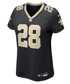 Alternative view of Danny Stutsman New Orleans Saints Nike Women's Team Game Jersey -  Black