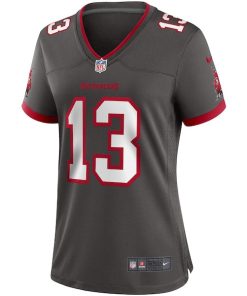 Alternative view of Mike Evans Tampa Bay Buccaneers Nike Women's Alternate Game Jersey - Pewter