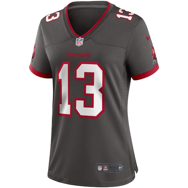 Mike Evans Tampa Bay Buccaneers Nike Women's Alternate Game Jersey - Pewter - Image 2