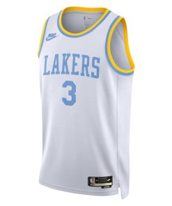Alternative view of Anthony Davis Los Angeles Lakers Nike Swingman Jersey - Classic Edition - White