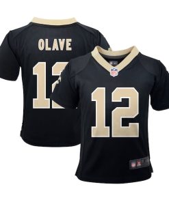 Chris Olave New Orleans Saints Nike Preschool Player Game Jersey - Black