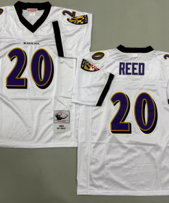 Ed Reed  Baltimore Ravens Authentic Throwback Retired Player Jersey