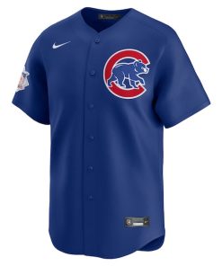 Alternative view of Chicago Cubs Nike  Alternate Limited Custom Jersey?¨C Royal