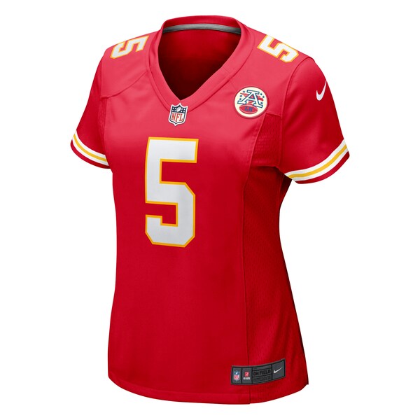 Tommy Townsend Kansas City Chiefs Nike Women's Game Jersey - Red - Image 2