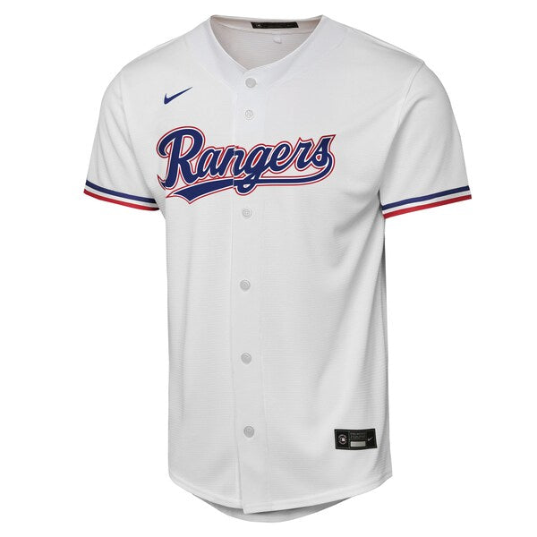 Marcus Semien Texas Rangers Nike Youth Home Replica Player Jersey - White - Image 2