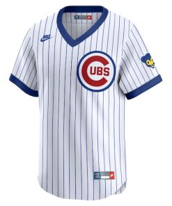 Alternative view of Ryne Sandberg Chicago Cubs Nike Throwback Cooperstown Collection Limited Jersey - White