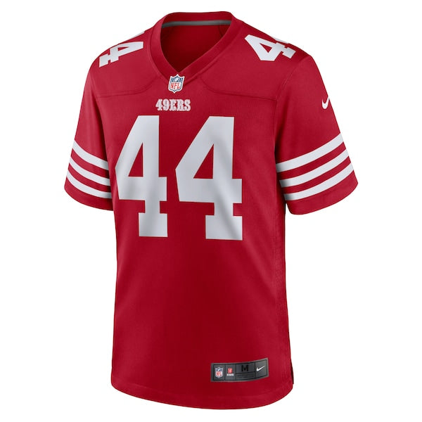 Kyle Juszczyk San Francisco 49ers Nike Player Game Jersey - Scarlet/White - Image 3