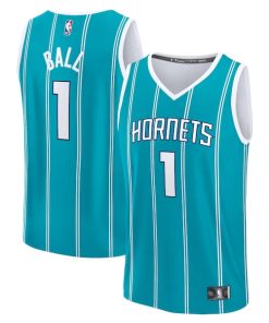 LaMelo Ball Charlotte Hornets  Youth Fast Break Replica Player Jersey - Icon Edition - Teal