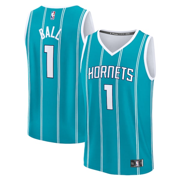 LaMelo Ball Charlotte Hornets Youth Fast Break Replica Player Jersey - Icon Edition - Teal