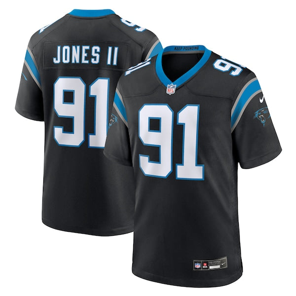 Patrick Jones II Carolina Panthers Nike Team Game Jersey - Black