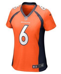 Alternative view of P.J. Locke Denver Broncos Nike Women's Game Player Jersey - Orange