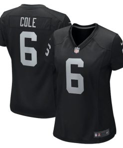 AJ Cole Las Vegas Raiders Nike Women's Game Jersey - Black