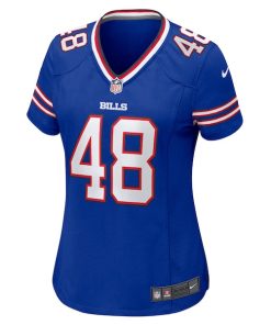 Alternative view of Edefuan Ulofoshio Buffalo Bills Nike Women's Game Jersey -  Royal