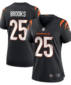 Tahj Brooks Cincinnati Bengals Nike Women's Team Game Jersey -  Black