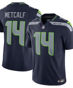 DK Metcalf Seattle Seahawks Nike Vapor F.U.S.E. Limited Jersey - Navy